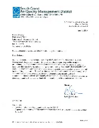 AB 617 Community Self-Recommendation Form Please Send Us the Completed Form by Mail: by Email: Or Attn:AB 617 Forms Ab617@Aqmd.Gov 21865 Copley Dr