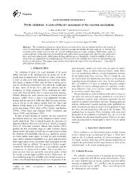 Pyrite Oxidation: a State-Of-The-Art Assessment of the Reaction Mechanism