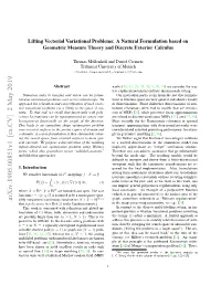 Arxiv:1905.00851V1 [Cs.CV] 2 May 2019 Sibly Nonconvex) Continuous Function on X × Y × R That Is Polyconvex (See Def.2) in the Jacobian Matrix Ξ