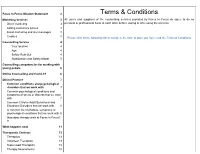 Terms & Conditions