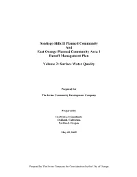Surface Water Quality