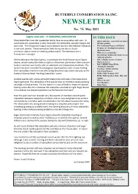 NEWSLETTER No
