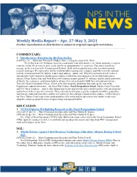 Apr. 27-May 3, 2021 Further Reproduction Or Distribution Is Subject to Original Copyright Restrictions
