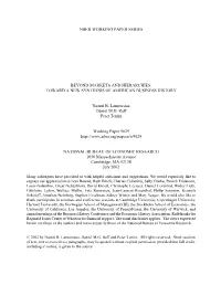 Beyond Markets and Hierarchies: Toward a New Synthesis of American Business History