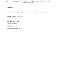 Download Coordinates the Pymol Scripts for Visualizing All Available Interfaces