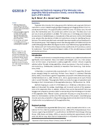 GS2018-7: Geology and Bedrock Mapping of the Wekusko Lake