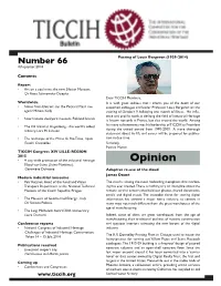 TICCIH Bulletin Number 66, 4Th Quarter 2014