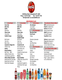 2010 Product List