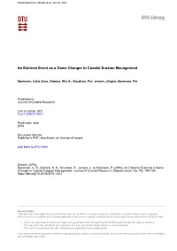 An Extreme Event As a Game Changer in Coastal Erosion Management