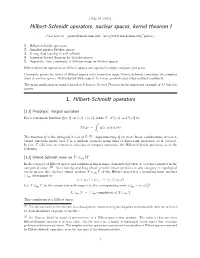 Nuclear Spaces and Kernel Theorem I