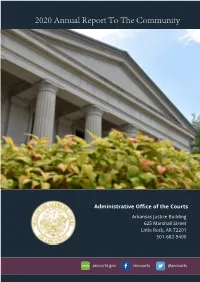 2020 Annual Report to the Community