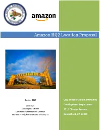Amazon HQ2 Location Proposal