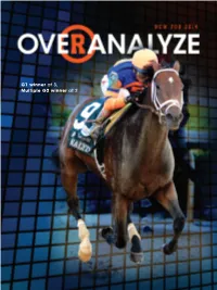 G1 Winner at 3, Multiple G2 Winner at 2 ANALYZE