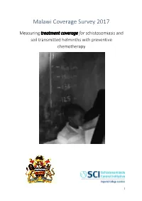 Malawi Coverage Survey 2017