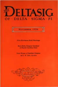 Of · Delta · Sigma · Pi