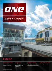 The Magazine of Aecon Group Winter 2015, Volume 2, Issue 4