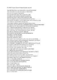 ET-19KV Filipino Edition Song List
