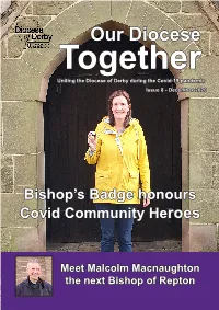 Together Uniting the Diocese of Derby During the Covid-19 Pandemic Issue 8 - December 2020