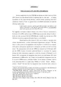 VI APPENDIX 2 WILLIAM GRAVATT and the GWR BRIDGES Just One