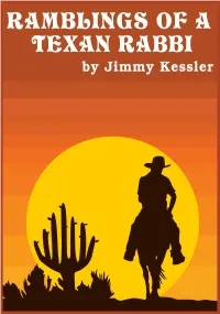 Ramblingsofatexanrabbi.Pdf