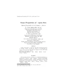 Some Properties of Θ-Open Sets