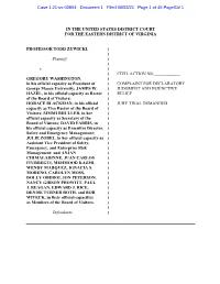Case 1:21-Cv-00894 Document 1 Filed 08/03/21 Page 1 of 45 Pageid# 1