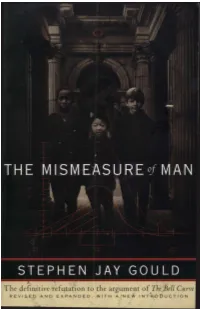 THE MISMEASURE of MAN Revised and Expanded