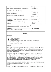 Aldgate Highway Changes and Public Realm Improvement Project