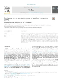 Development of a Reverse Genetics System for Snakehead Vesiculovirus
