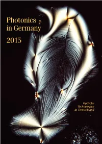 Photonics in Germany 2017