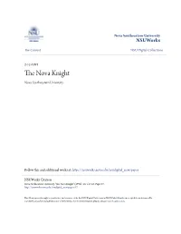 The Nova Knight EDITORIALS
