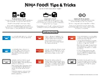 Cooking Tips & Tricks View Guide