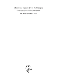 Information Systems & Grid Technologies