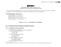 Appendix 1 Isaiah Chapter Titles, Outlines, and Key Versesa (Note That Literary Units Often Cross Chapter Breaks)
