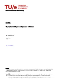 Eindhoven University of Technology MASTER 3D-Graphics Rendering On