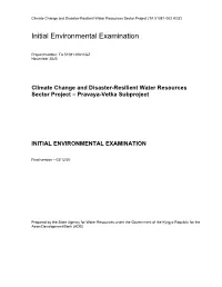 Initial Environmental Examination
