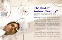 The End of Animal Testing?