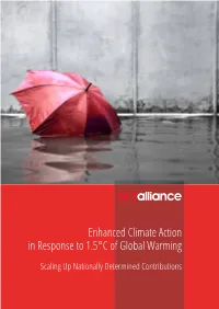 Enhanced Climate Action in Response to 1.5°C of Global Warming