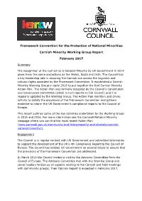 Framework Convention for the Protection of National Minorities