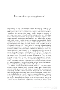 Introduction: Speaking Pictures?
