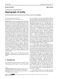 Hypergraph-Of-Entity