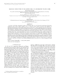 RESONANT STRUCTURE in the KUIPER DISK: an ASYMMETRIC PLUTINO DISK Elizabeth K