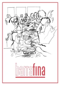 Wine, Sherry & Drinks List