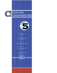 Critical Corridors and Subareas Page 79 PART 5: CRITICAL CORRIDORS and SUBAREAS