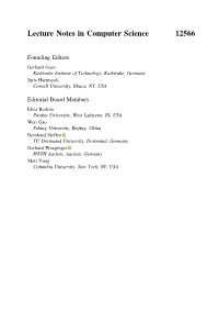 Machine Learning, Optimization, and Data Science 6Th International Conference, LOD 2020 Siena, Italy, July 19–23, 2020 Revised Selected Papers, Part II