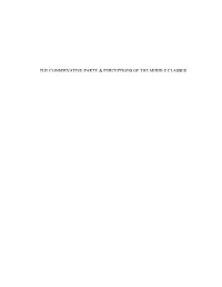 The Conservative Party & Perceptions of the Middle