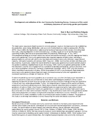 Electronic Green Journal Volume 1, Issue 43 Development And