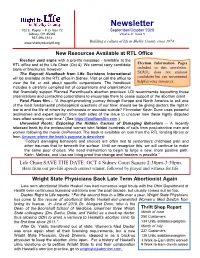 Newsletter 102 E