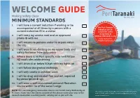 WELCOME GUIDE Making Safety Clear MINIMUM STANDARDS 1
