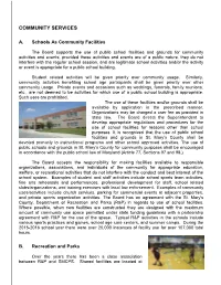 Background Data and Inventory of Facilities